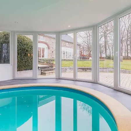 8 Bedrooms House With Indoor Pool & Sauna In The Fagnes Thirimont