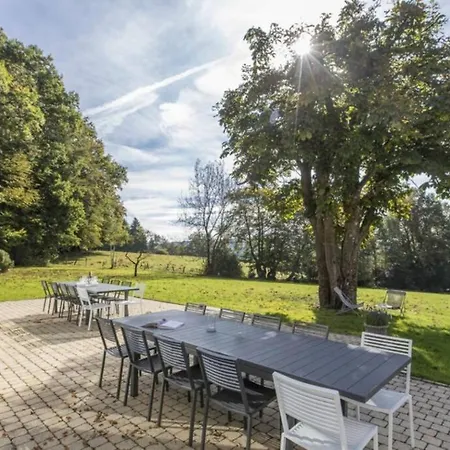 Villa 8 Bedrooms House With Indoor Pool & Sauna In The Fagnes Thirimont